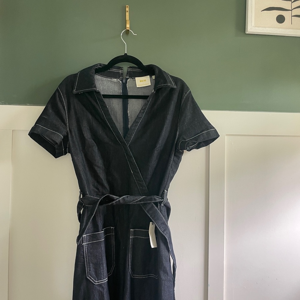 Maeve Wrapped Culotte Jumpsuit: Ponte Edition